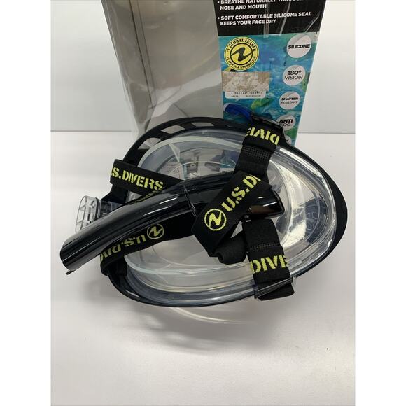 U.S Divers Airgo Easy Breath Snorkel System Explore Series Full Mask Adult XS/SM - Picture 5 of 6